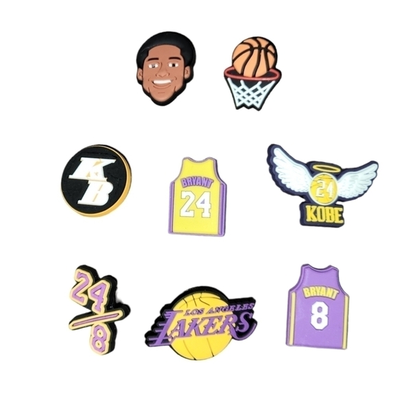 Kobe Bryant Croc‎ Charms - Picture 1 of 1